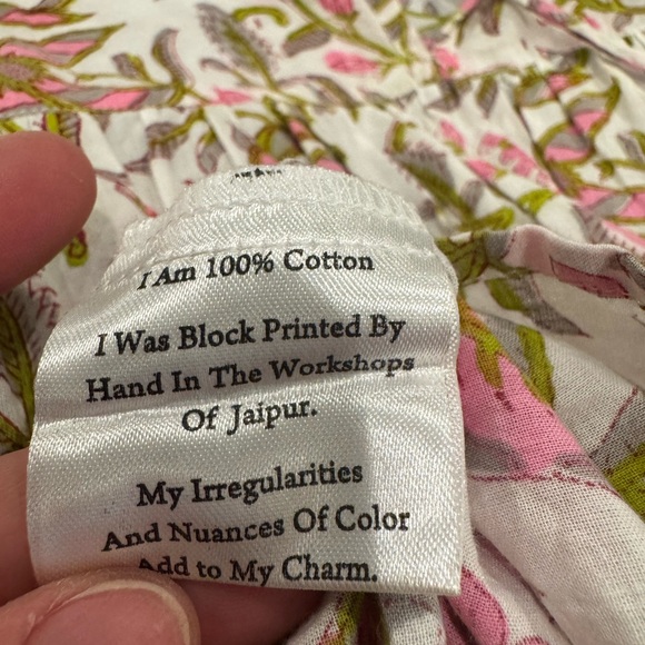 Mille Floral Pink and Green Blouse - Picture 4 of 4